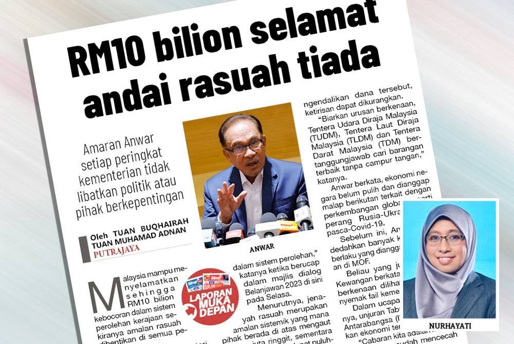 Laporan Sinar Harian pada Rabu.