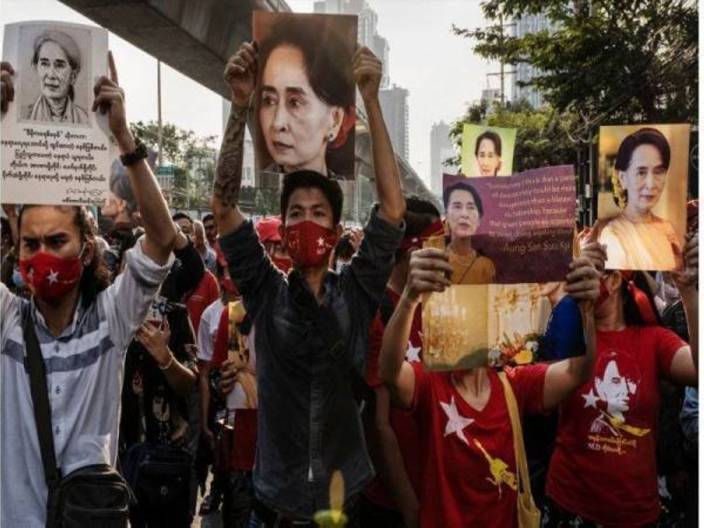 Sokong perjuangan rakyat Myanmar