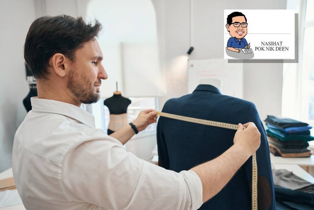 'Ukur baju di badan sendiri' terpakai juga di dalam pentadbiran, pengurusan dan kepimpinan perniagaan. - Foto 123RF