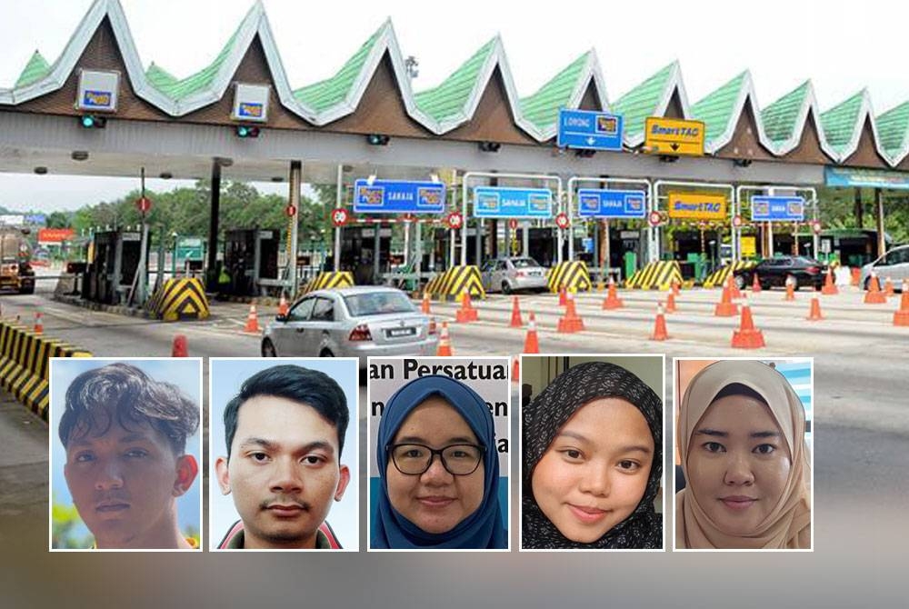 Fomca berharap pengumuman berita baik yang bakal diumumkan Perdana Menteri adalah berkaitan pemberian tol percuma sempena Aidilfitri. Gambar kecil dari kiri: Arif, Anas, Nur Asyikin, Siti Nor Batrisyia dan Najwa.