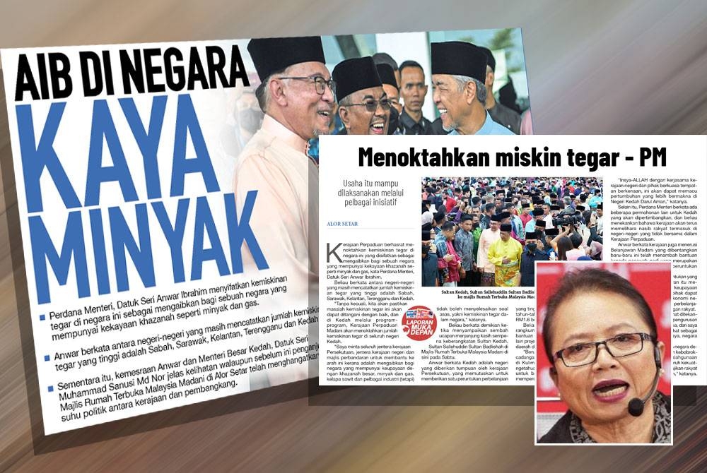 Laporan Sinar Ahad. Gambar kecil: Madeline Berma