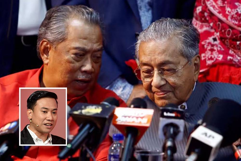 Muhyiddin, Tun M. - Foto Reuters. (Gambar kecil: Dr Hussain Yusri Zawawi)