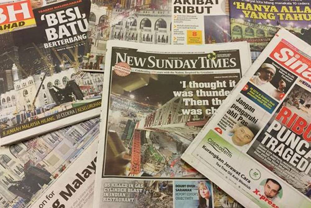 Media mempunyai tanggungjawab untuk melaporkan suara-suara alternatif termasuk yang kritikal terhadap kerajaan itu sendiri. - Gambar hiasan