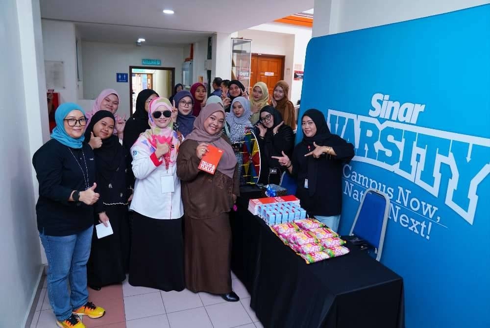 Booth Sinar Varsity juga menjadi tumpuan pengunjung Hari Terbuka CIAST 2026.