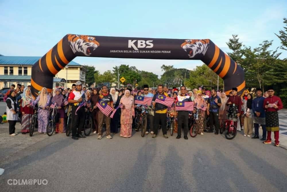 Kira-kira 2,400 warga PUO menyertai Kembara Merdeka PUO 2026, menjelang sambutan Hari Malaysia.