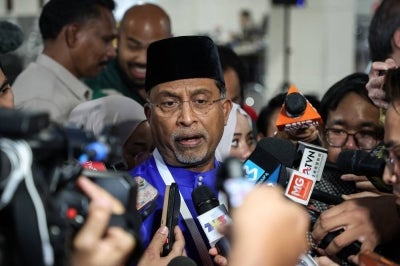 Menteri Pendidikan Tinggi Datuk Seri Dr Zambry Abd Kadir ditemu bual pengamal media ketika lawatan ke Laman Media pada Perhimpunan Agung UMNO (PAU) 2026 di Dewan Merdeka, Pusat Dagangan Dunia Kuala Lumpur (WTCKL).