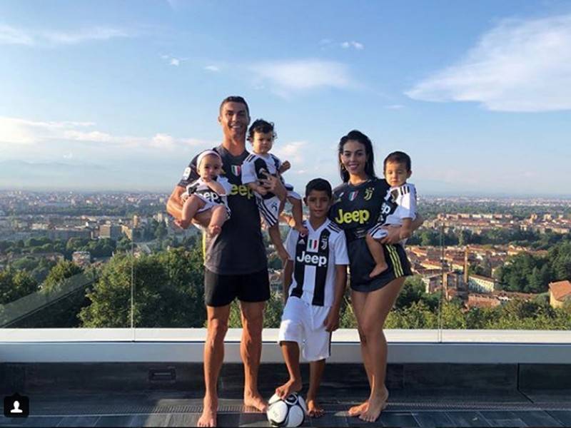 Foto:Instagram Cristiano Ronaldo/Georgina Rodriguez