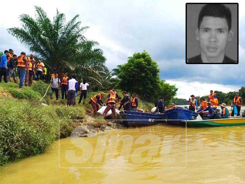 Jasad mangsa timbul dalam jarak 300 meter dari lokasinya terjatuh.