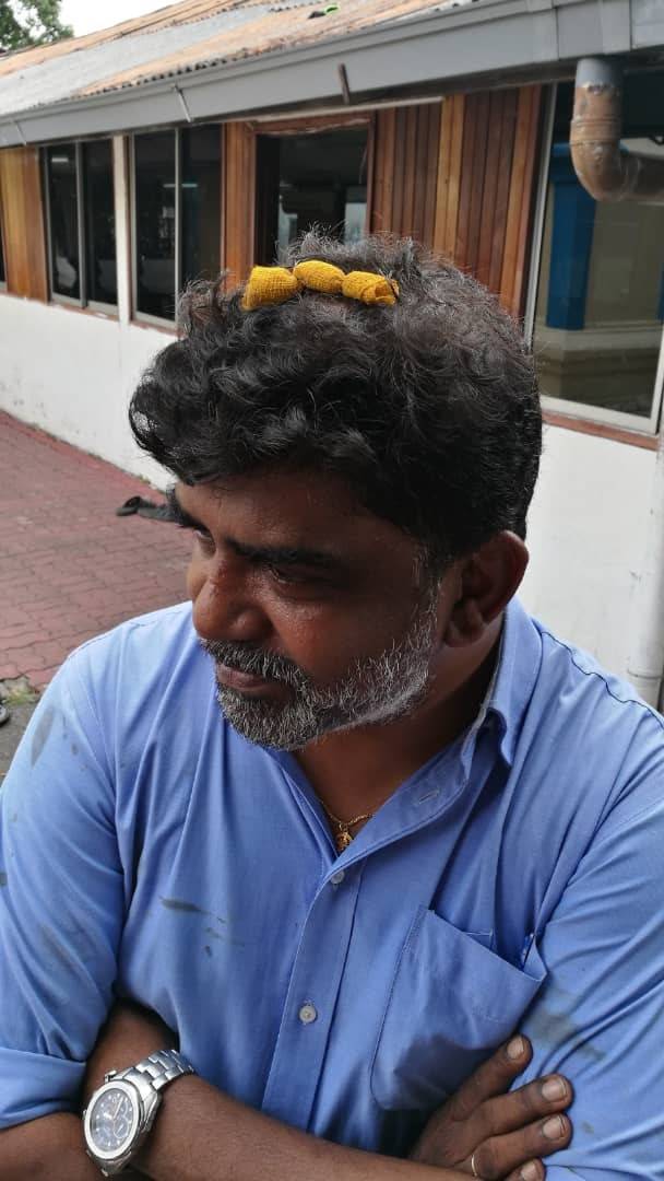 Pengerusi Kebangsaan Malaysian Indian Education Transformation Association (MIETA), A Elangovan cedera di kepala.