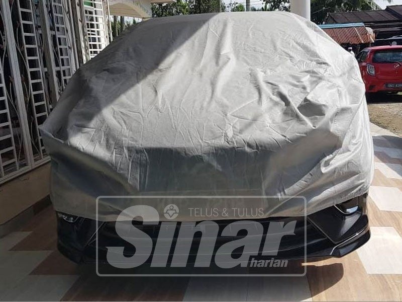 Kereta arwah Muhammad Adib.