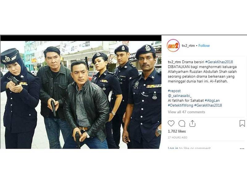 Pelakon Drama Gerak Khas Meninggal Dunia