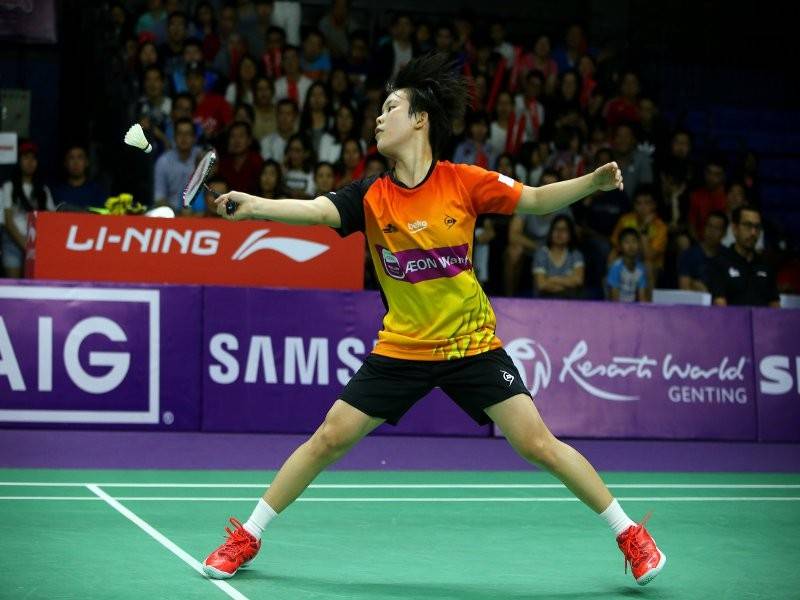 Goh Jin Wei juga menundukkan pemain Puchong United BC yang juga rakan sepasukannya dalam skuad negara, Ho Yen Mei 3-0 (11-7, 11-7, 11-3).