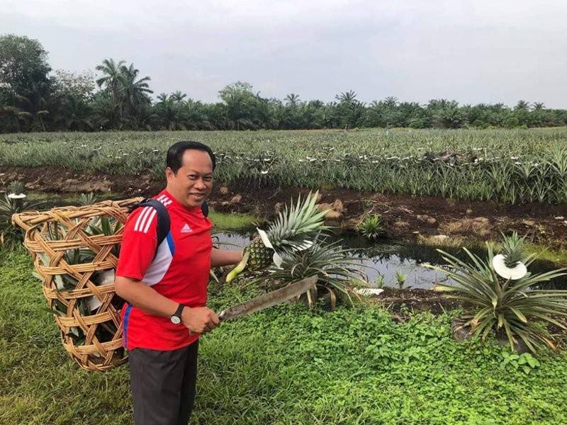 Gambar yang dikongsikan Ahmad di laman sosial Facebook, miliknya.