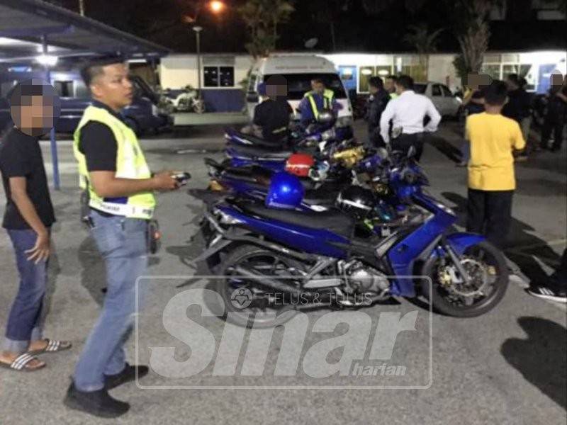 Ops Ambang Tahun Baharu JSPT Pahang dan Trafik Kuantan bersama beberapa agensi penguat kuasa itu dijalankan di empat lokasi.