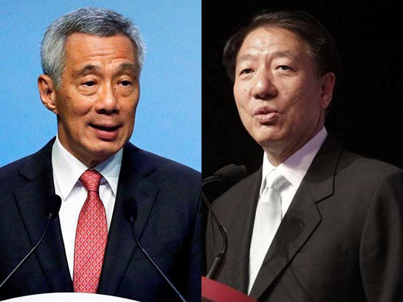Lee Hsien Loong dan Teo Chee Hean