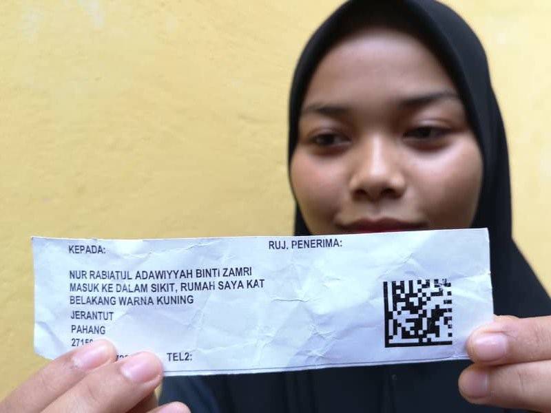 Tular berikutan alamatnya yang menjadi bahan jenaka netizen.