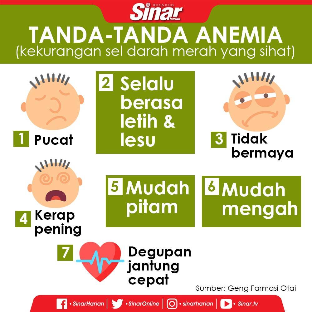tanda-tanda-anemia