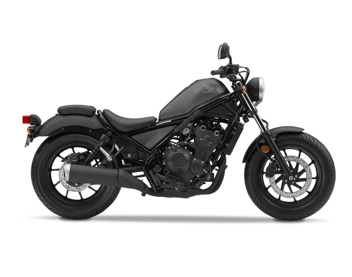 Honda Rebel 500 Pearl Cadet Gray.