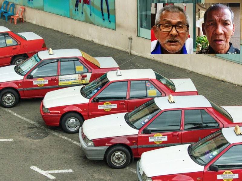 Aziz Mamat (kiri) dan Abu Bakar Yusof.