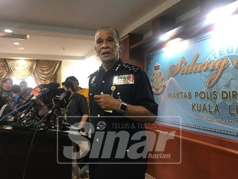 Noor Rashid ketika sidang media selepas selepas 'Forum Kes Penderaan Kanak-Kanak Semakin Meningkat. Adakah Undang-Undang Kurang Berkesan?', di Maktab PDRM, Kuala Lumpur.