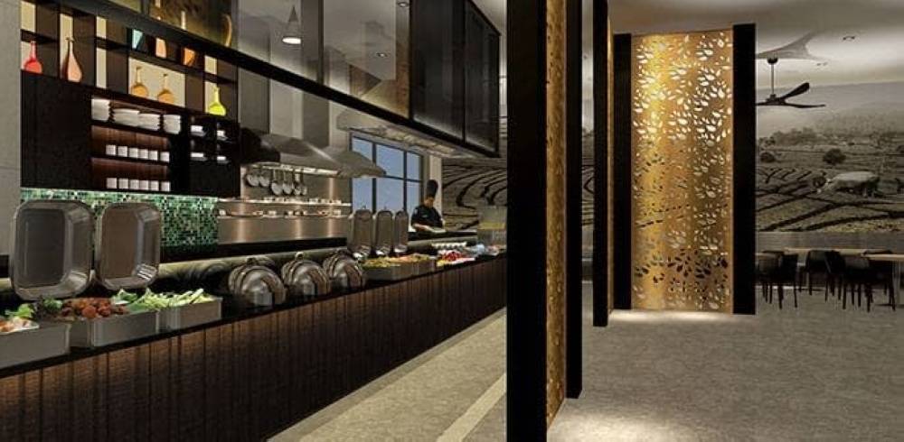 
Restoran yang turut disediakan di hotel.