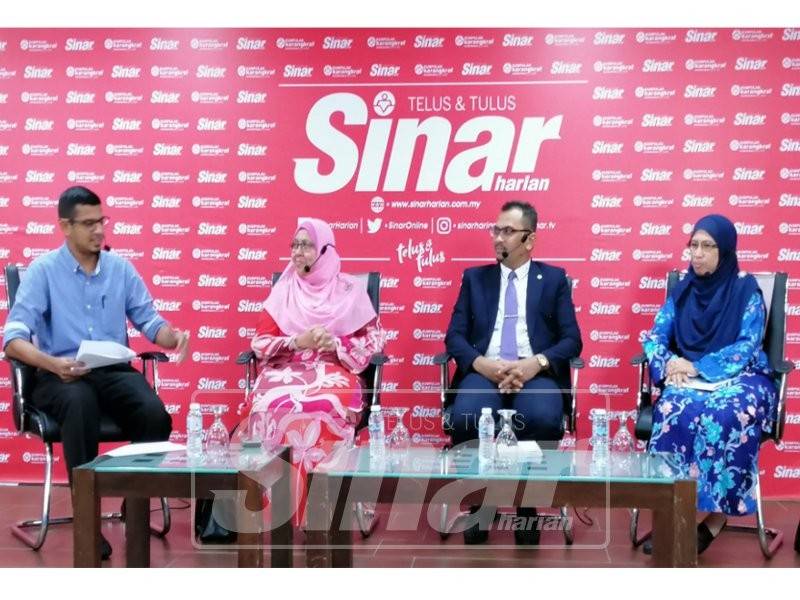 Wacana Sinar Harian ke-85 bertajuk 'Nikah Eksprees: Bukan Hanya Kejar Nafsu', berlangsung di Kompleks Kumpulan Media Karangkraf, di sini, hari ini. - Foto SINAR HARIAN oleh ASRIL ASWANDI SHUKOR