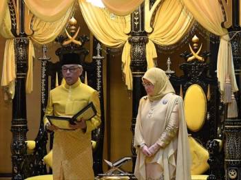 Al-Sultan Abdullah naik takhta Agong esok