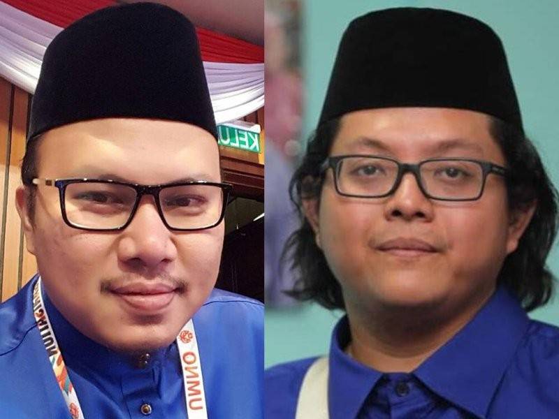 Muhammad Faiz dan Wan Mohd Azam (kanan)