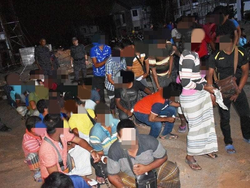 Pati yang ditahan dalam Ops Mega atas pelbagai kesalahan