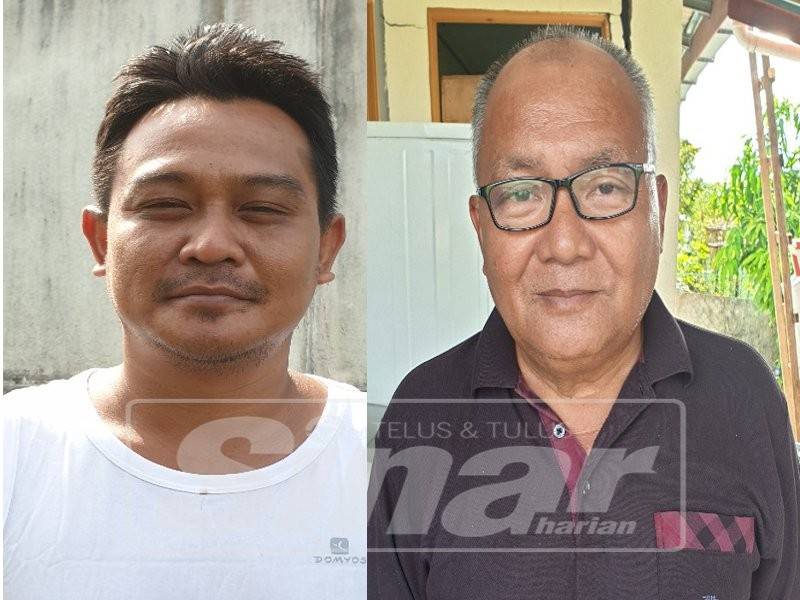 Zulkarnain Hashim (kiri) dan Md Shah Russ