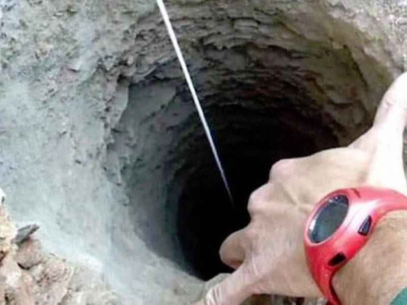 Lubang sempit tempat Julen dipercayai terjatuh