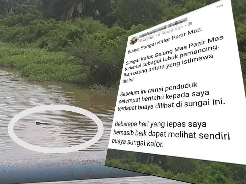 Gambar yang ditular orang ramai di Facebook.