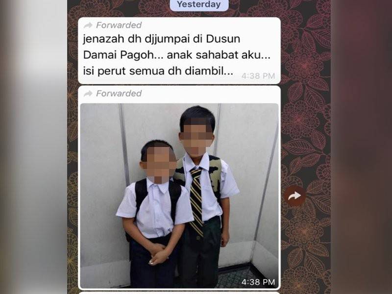 Perkongsian palsu di aplikasi What’s App yang tular sejak petang semalam disahkan tidak benar.
