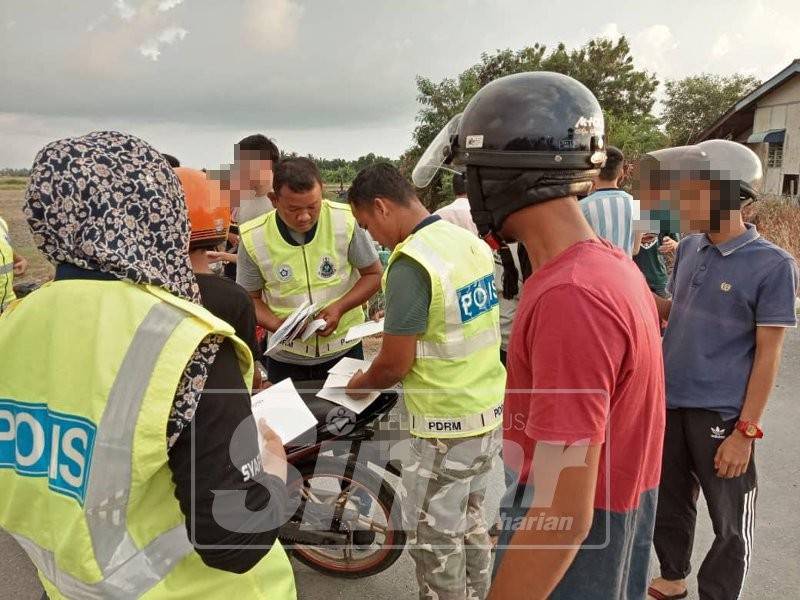Pemeriksaan yang dilakukan semalam.