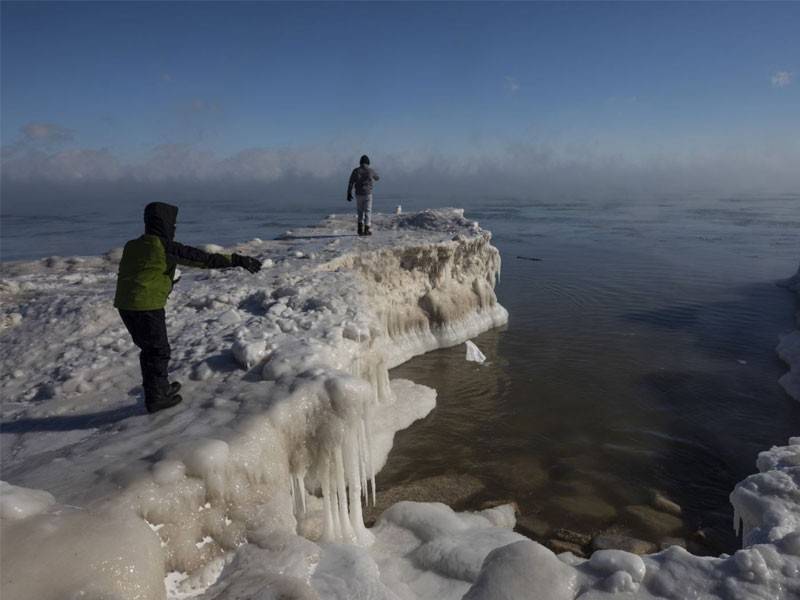 Suhu subsifar dan angin sejuk akibat suhu mencecah -50 darjah Celsius di Milwaukee pada akhir bulan lalu.