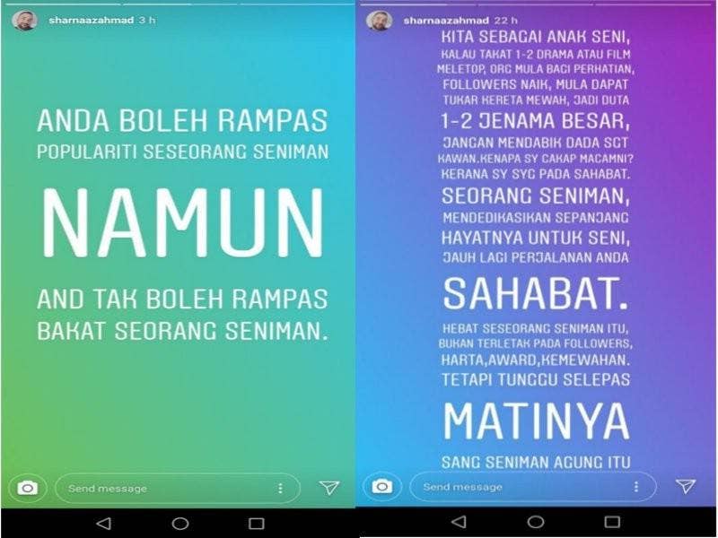 Foto:Instagram Sharnaaz Ahmad