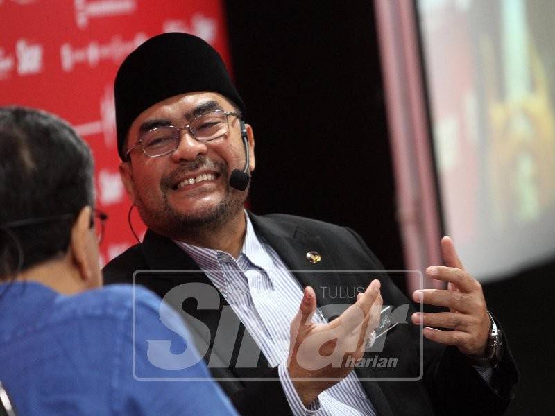 Mujahid ketika bercakap dalam program Bicara Minda Sinar Harian, semalam. - Foto Sinar Harian oleh ASRIL ASWANDI