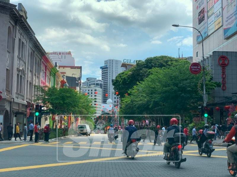 Penutupan Jalan TAR bermula dari Jalan Esfahan berhampiran Sogo hingga ke Jalan Melayu.