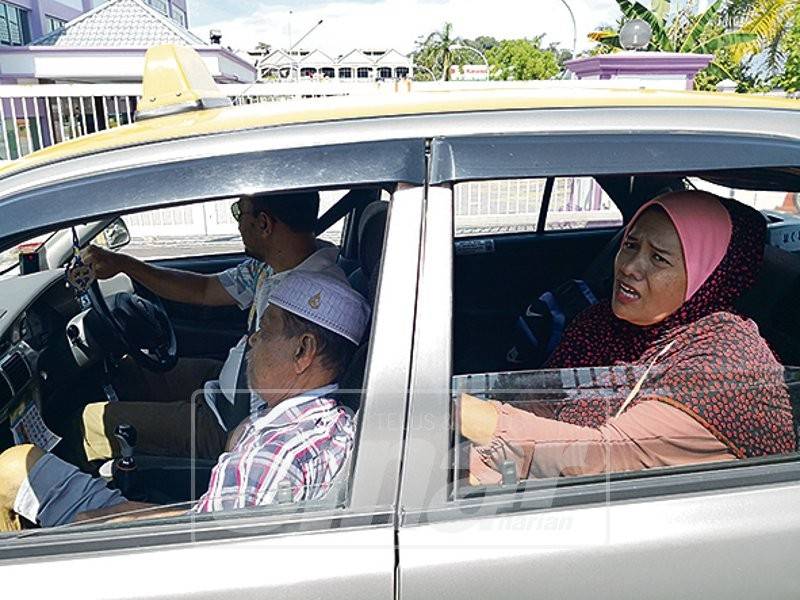 Hasimah yang tiba ke PPM dengan menaiki teksi terkejut hospital itu ditutup.