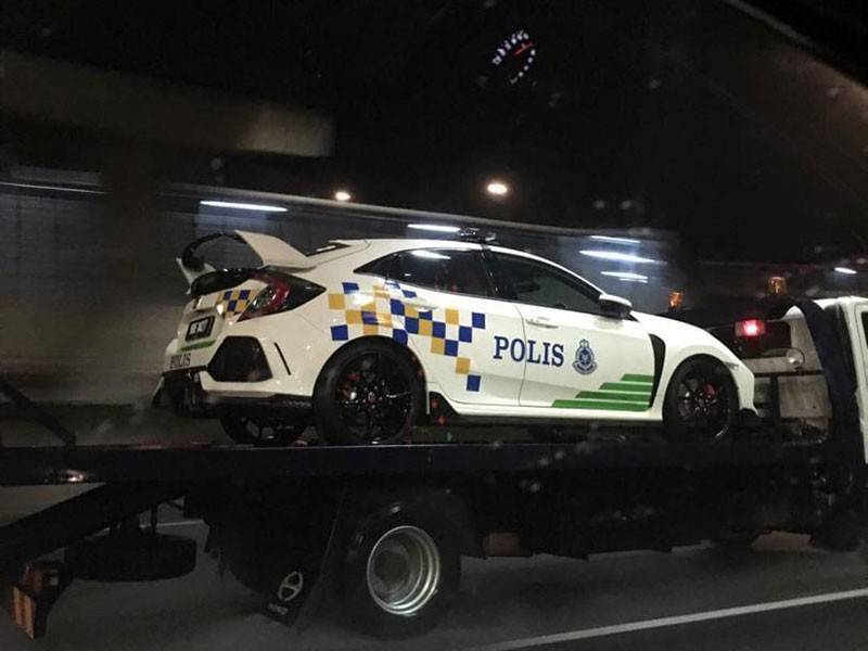Polis belum ada keputusan guna Honda Civic Type R