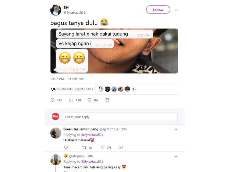 Instagram/Twitter Eyra Hazali 