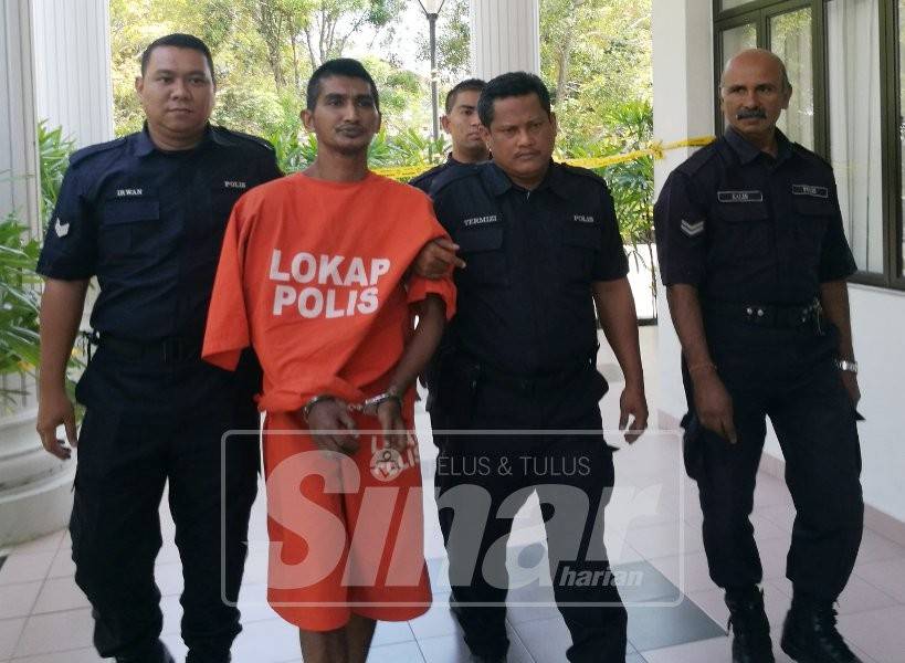 Abd Rahim dihadapkan ke Mahkamah Majistret Kulim, hari ini.