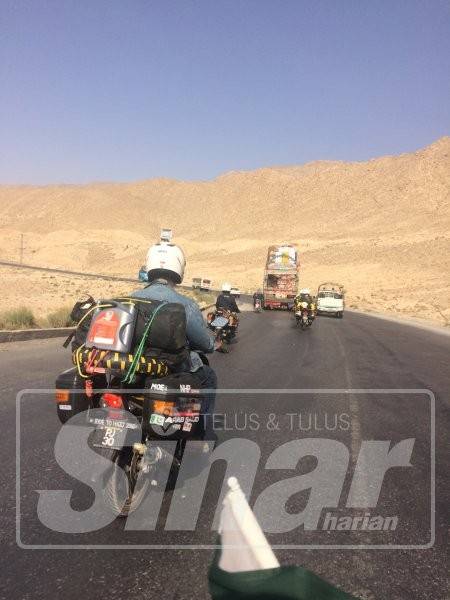 Perjalanan sekitar Ride to Hajj pada 2016.