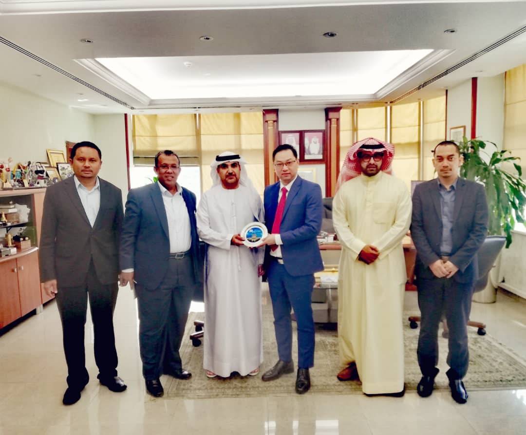 Jimmy ketika mengetuai delegasi kerajaan negeri dalam misi pelaburan ke UAE