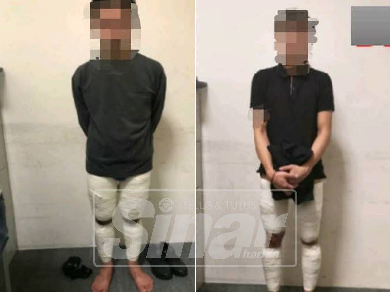 Antara keldai dadah yang ditahan di KLIA dan KLIA2, pada tahun lalu.