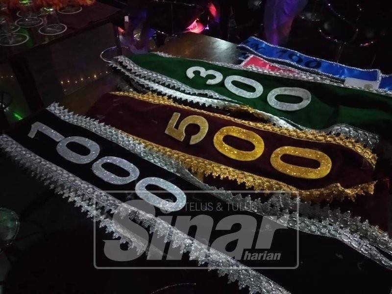 Antara barang yang dirampas.