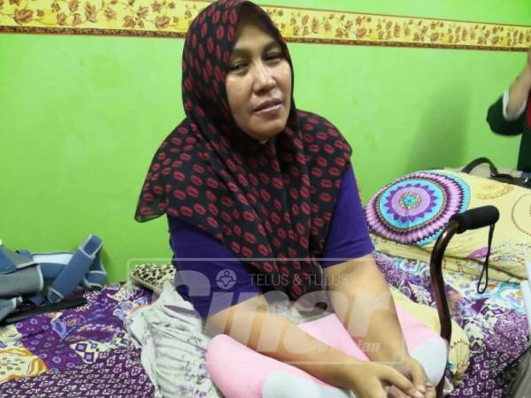 Rosmawati memerlukan bantuan kewangan sebanyak RM30,000 bagi menjalani pembedahan kanser tulang dihidapinya.