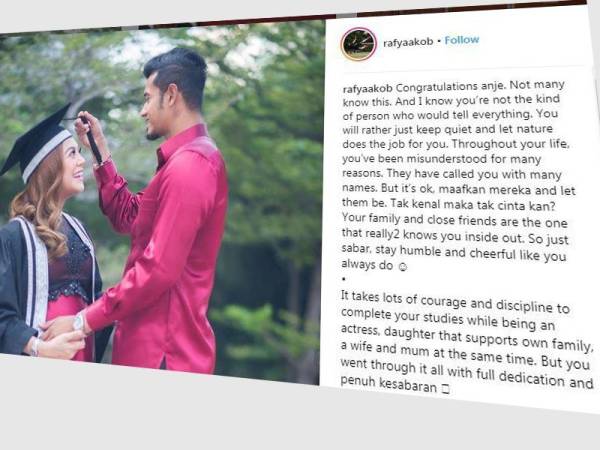 Mawar Rashid & suami