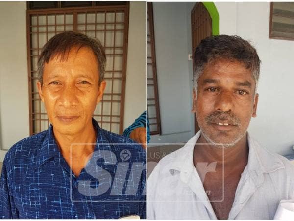 Mohd Kadim (kiri), Zainal Abidin .