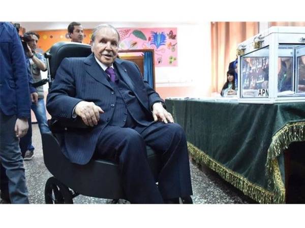 Presiden Algeria Abdelaziz Bouteflika pada tahun 2017. - Foto AFP